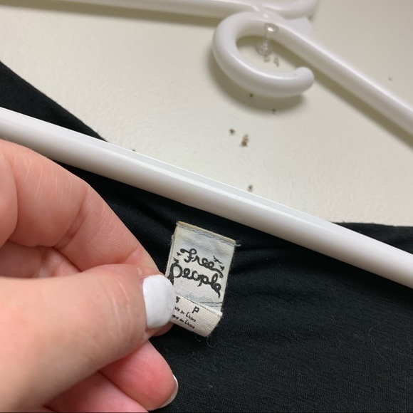 Free People Black Rope Neck Dress - Picture 9 of 12